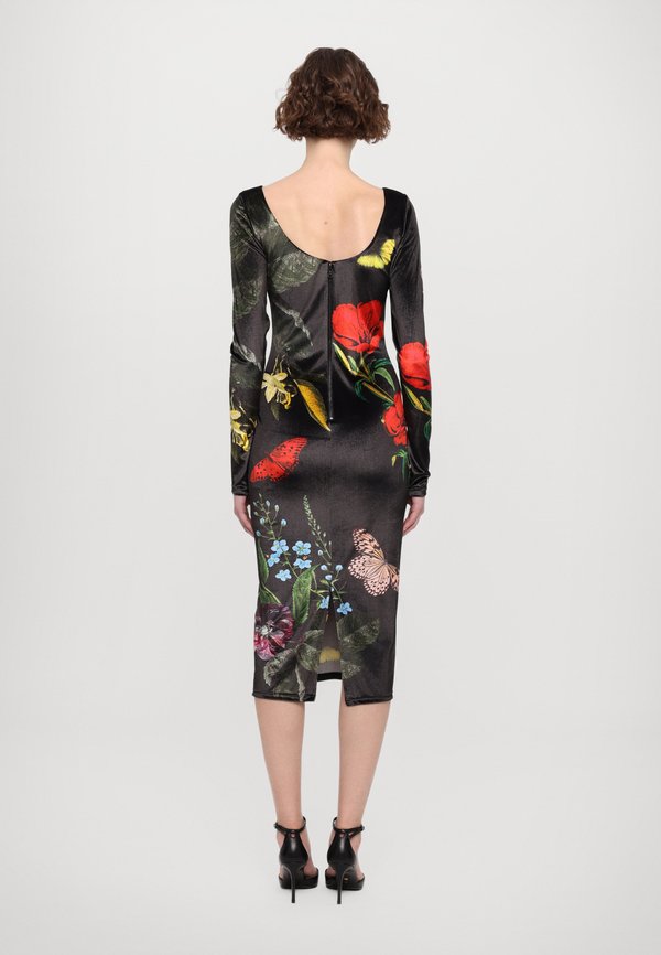 DELORA SCOOP ANKLE DRESS - Shift dress - in the wind floral2