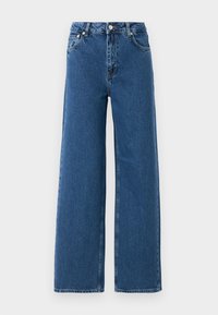 WIDE - Traperice opuštenog kroja - mid blue