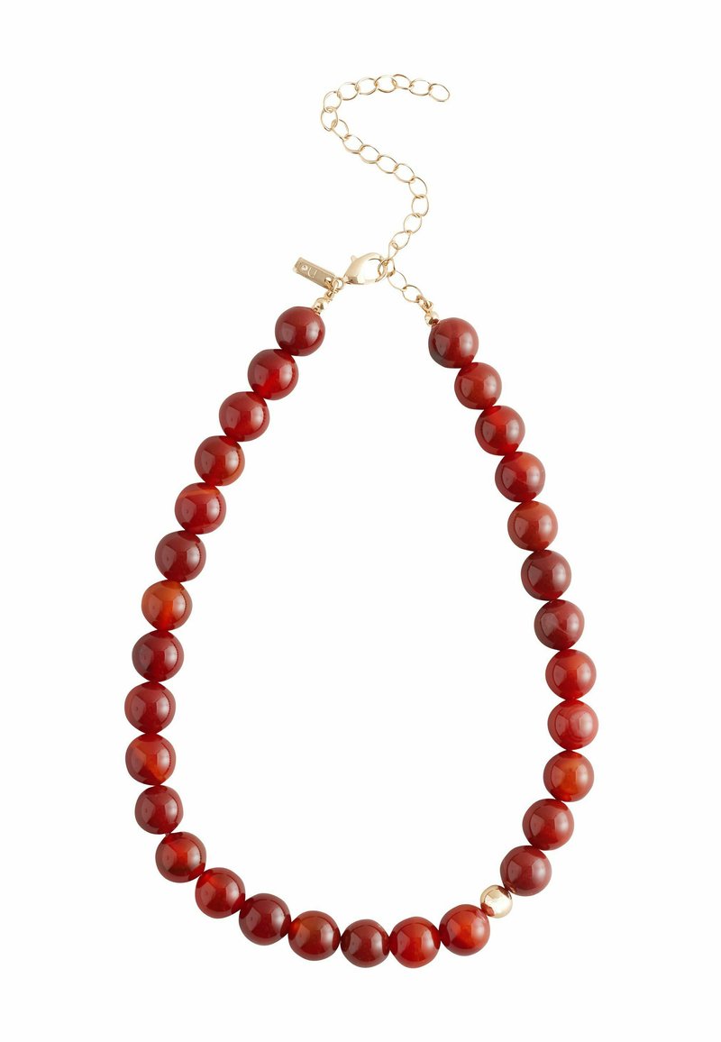 Next SEMI PRECIOUS - Náhrdelník - red