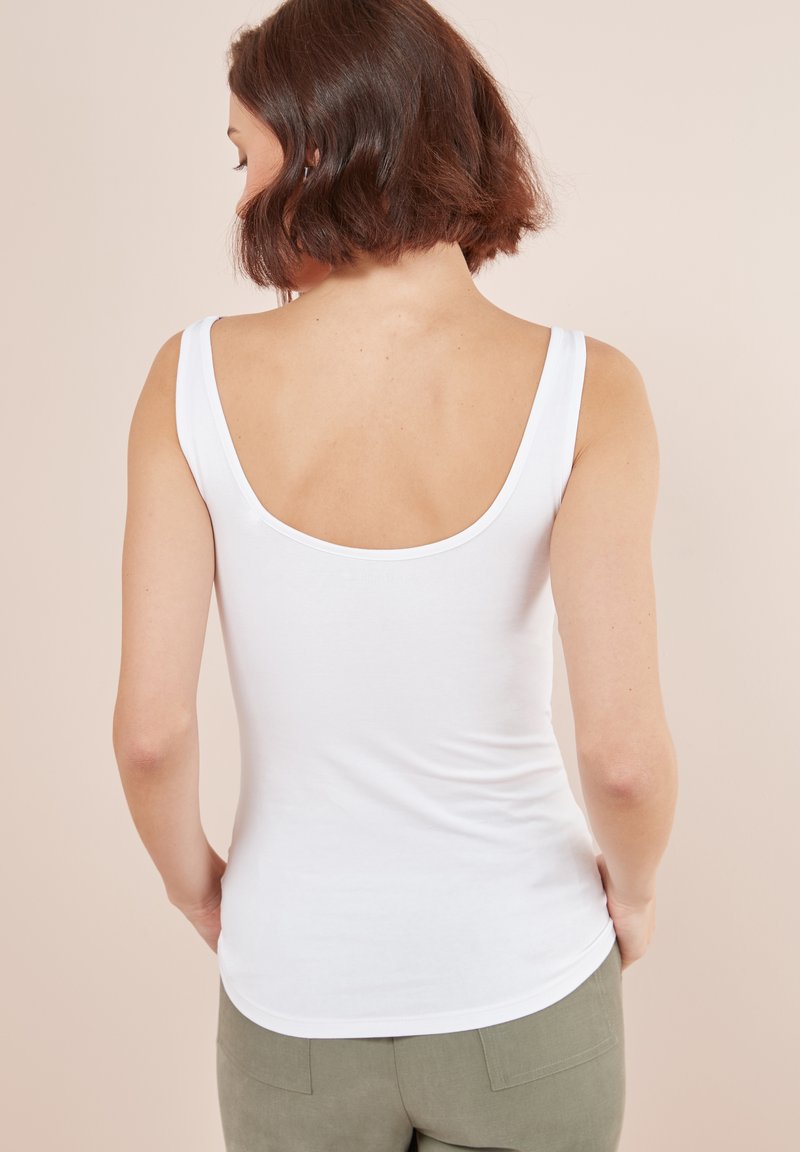 Next - THICK STRAP - Top - white, Zvětšit