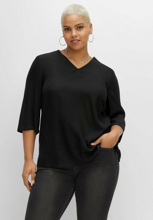 Sheego, Blouse - schwarz