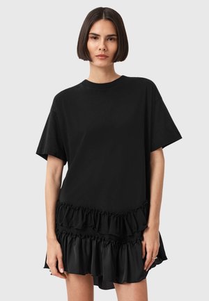 AllSaints, FEYRE DRESS - Jerseykjole - black