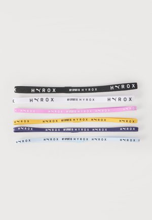 HYROX HAIRBANDS 6 PACK - Muut asusteet - black/white/electric orchid/dazzling yellow/lucite