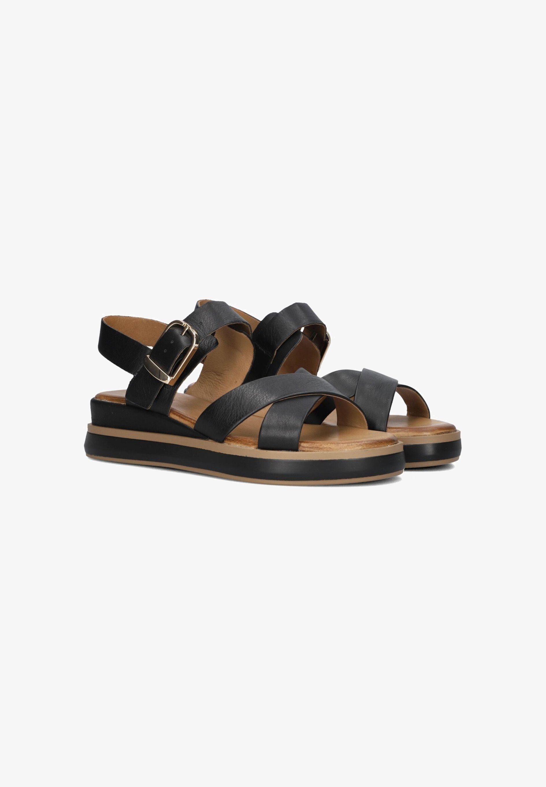 Inuovo Wedge sandals black Zalando - Main Image