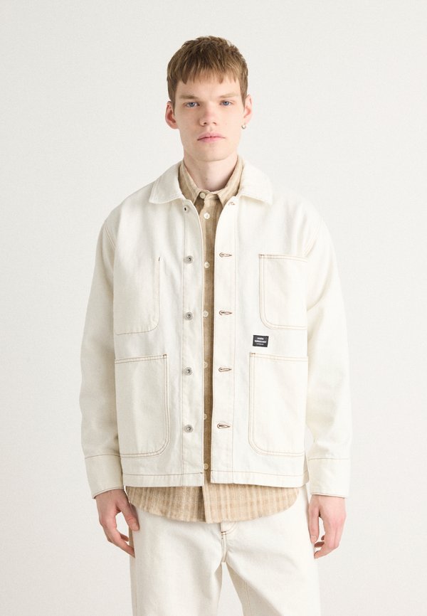 SOIL JACKET - Denim jacket - vanilla ice