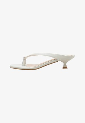 HUNE, HAVEN - Sandalias de dedo - white