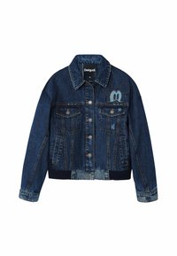 MICKEY STITCHED TRUCKER - Spijkerjas - blue