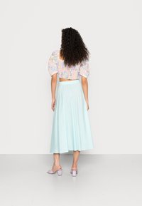 Gina Tricot LOLLO SKIRT - Saia evasé - iced aqua