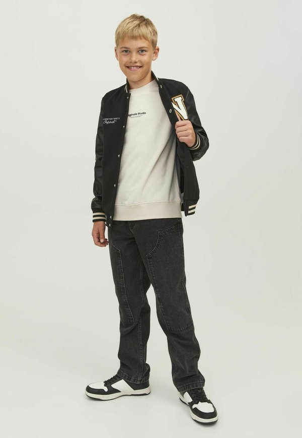 MIT RUNDHALS GEDRUCKT MINI - Sweatshirt - moonbeam