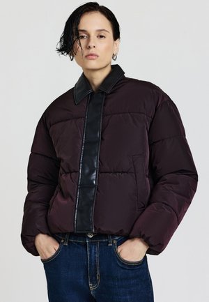 CAPOSPALLA TINTA UNITA - Winterjacke - marrone scuro