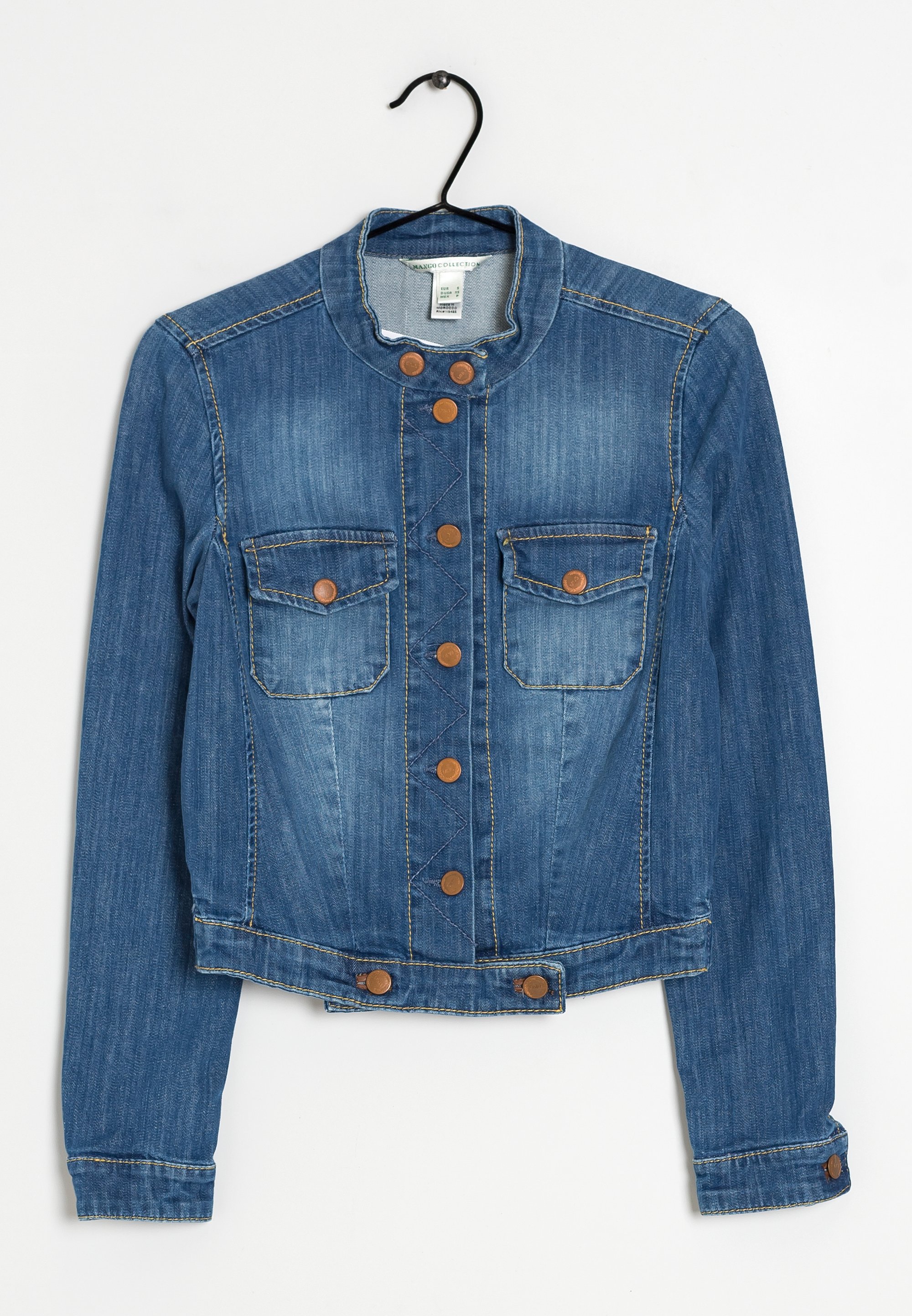 Trucker Jacket Wattierte Jacke Cord Wattierte Worker-Jacke Mit