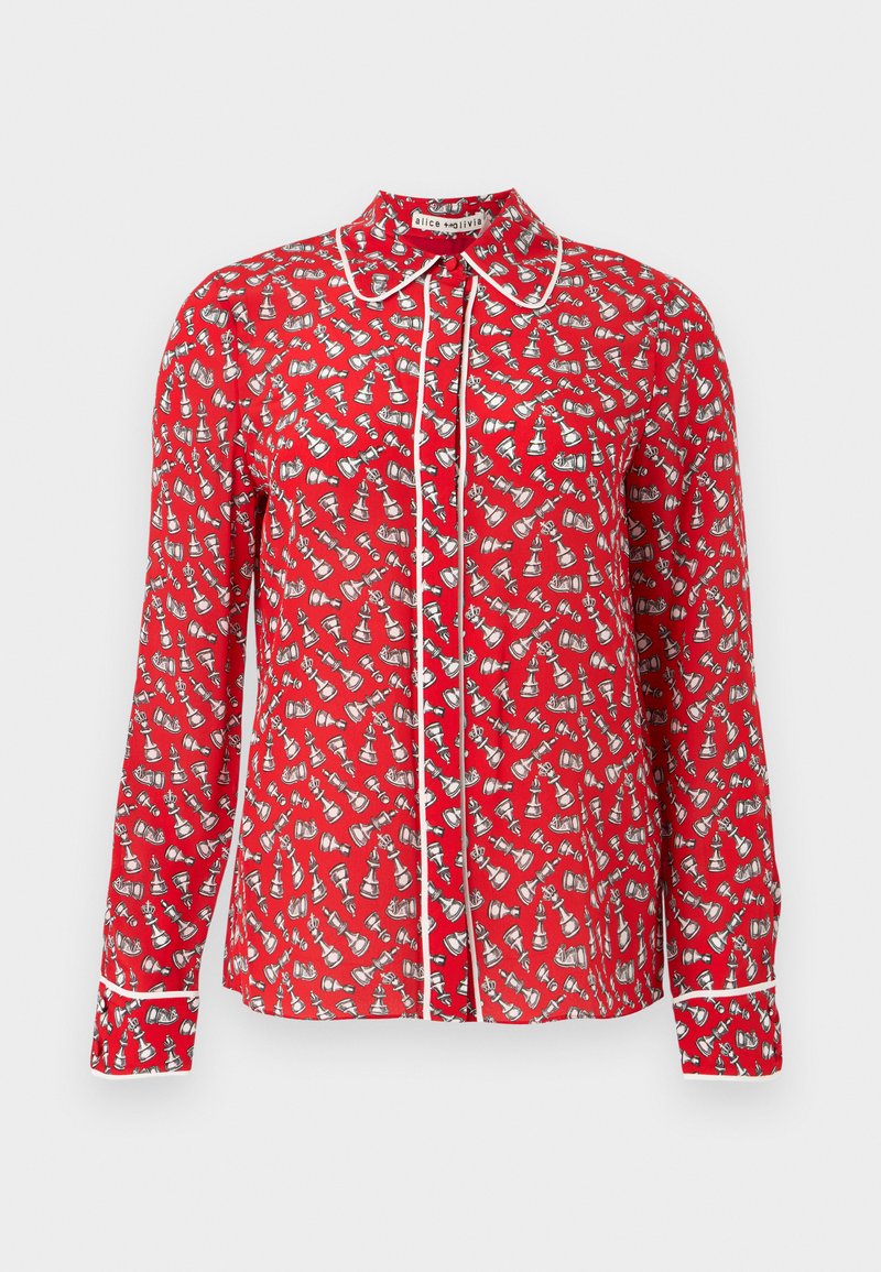 alice + olivia Overhemdblouse rood