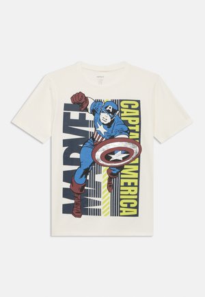 NKMJIMMU MARVEL BOX - T-shirt imprimé - cloud dancer