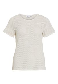 VIMINE O NECK - Lihtne T-särk - snow white