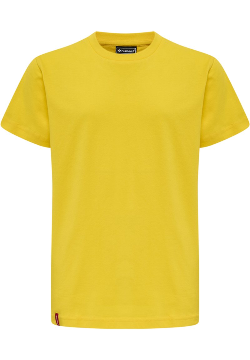 Hummel - T-shirt basic - empire yellow, Vergroten