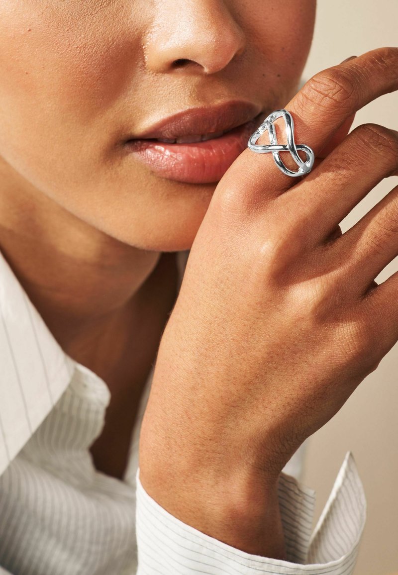 Next TWIST - Anillo - silver tone