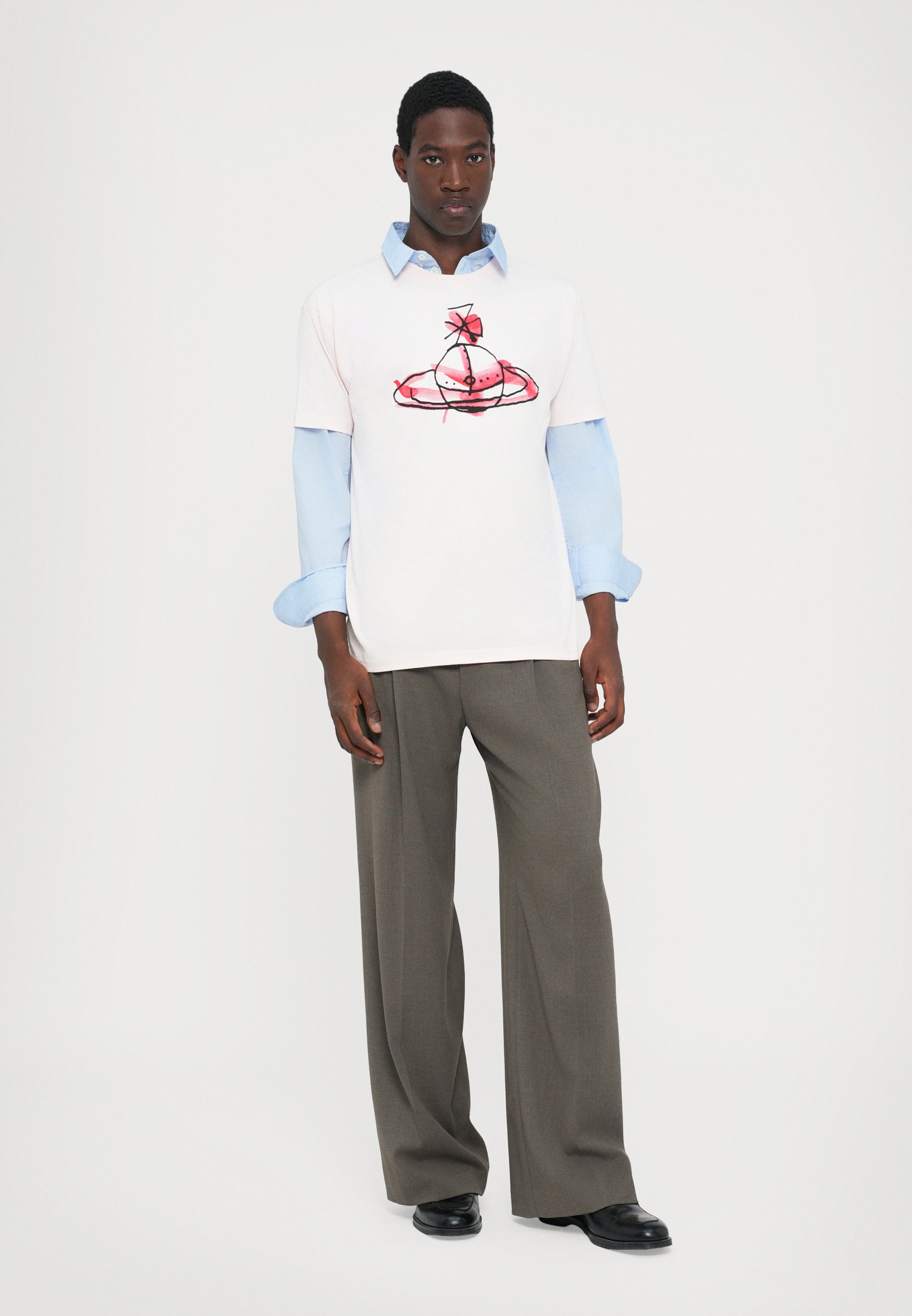 Vivienne Westwood DRAWN ORB CLASSIC UNISEX - Print T-shirt Vivienne Westwood DRAWN ORB CLASSIC UNISEX - Print T-shirt