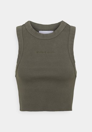 HEATHER SINGLET - Top - olive
