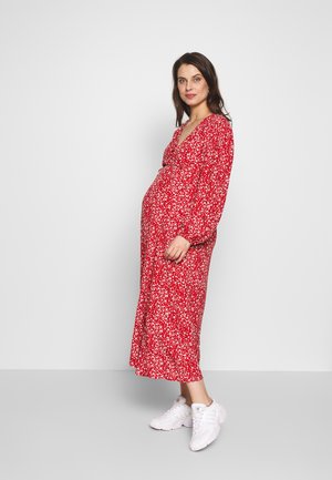 DRESS - Day dress - red