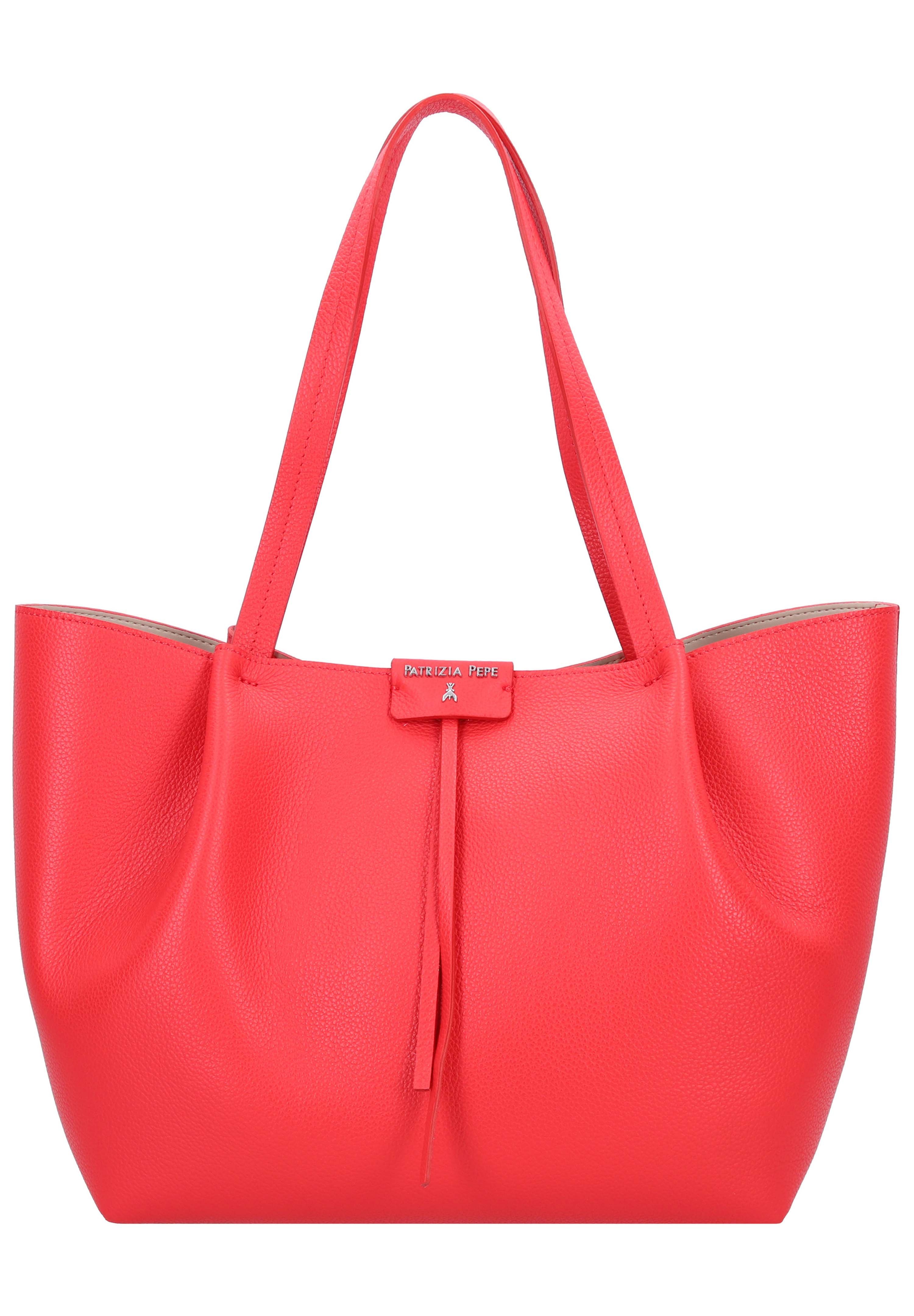 Patrizia Pepe BORSA - Borsa a mano - lipstick red/rosso - Zalando.it