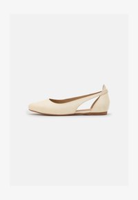 Não selecionado, off-white