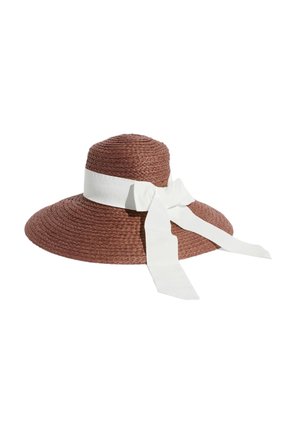 Lipsy, DOME BOW - Müts - chocolate brown and cream