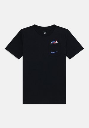 TEE BOXY UNISEX - Tričko s potlačou - black