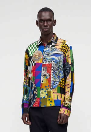 Versace, INFORMAL SHIRT PRINT MEDUSA COLLAGE - Shirt - multi-coloured