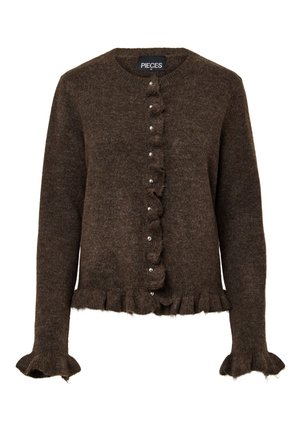 Pieces Vest - coffee quartz