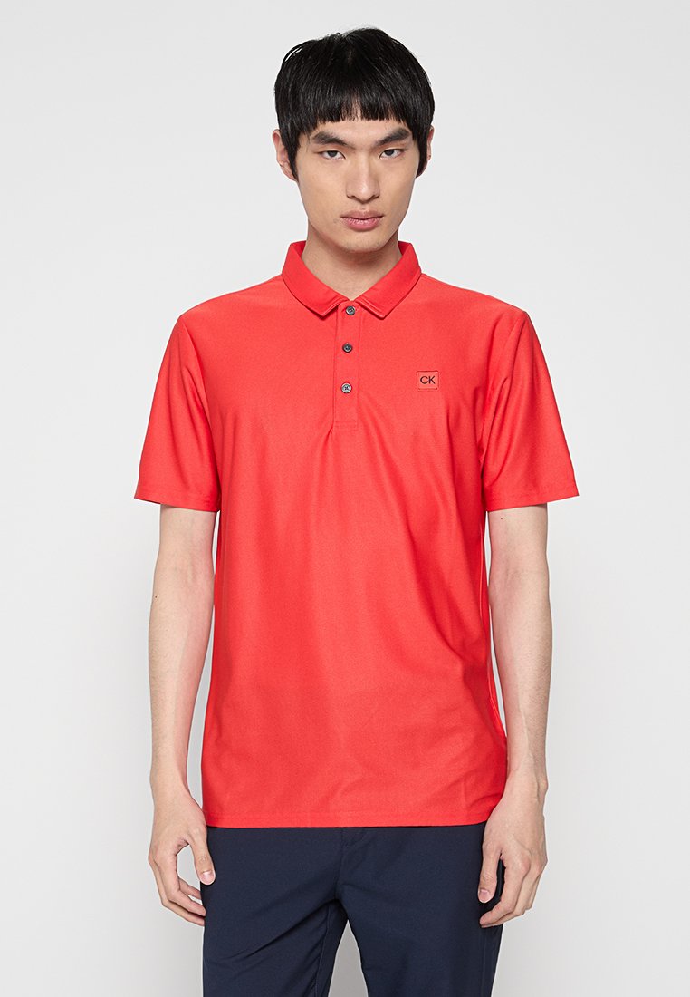Calvin Klein Golf Poloshirt rood