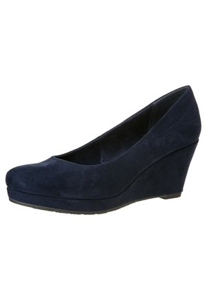 Tamaris, Escarpins compensés - blue
