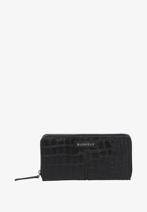 Burkely COOL COLBIE LARGE ZIP AROUND - Portemonnee - black