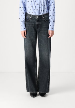 MR RELAXED  - Jeans relaxed fit - washed blue black