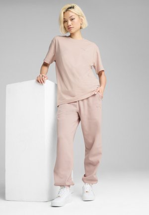 Puma CARINA 3.0 LUXE SNEAKERS - Sneakers low - white gold