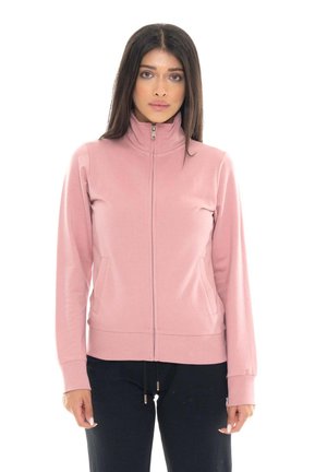 LEONE 1947, WOMAN FULL ZIP NEVER WITHOUT - Sweat zippé - wild rose