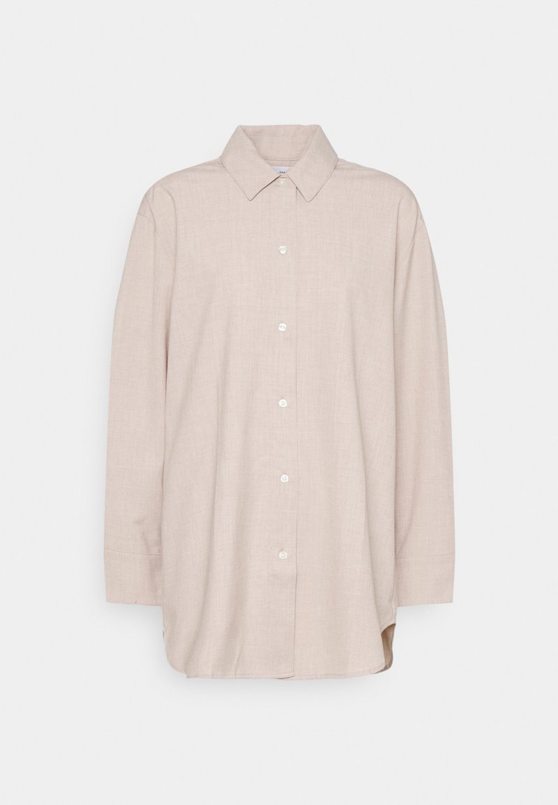 Samsøe Samsøe SALMA - Blusa com botões - oatmeal melange