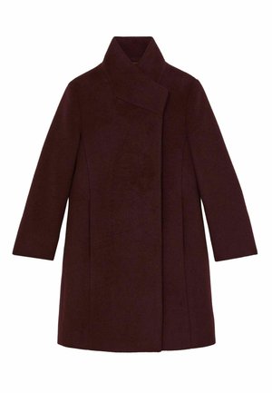 KIA FUNNEL-NECK  - Klasičan kaput - burgundy