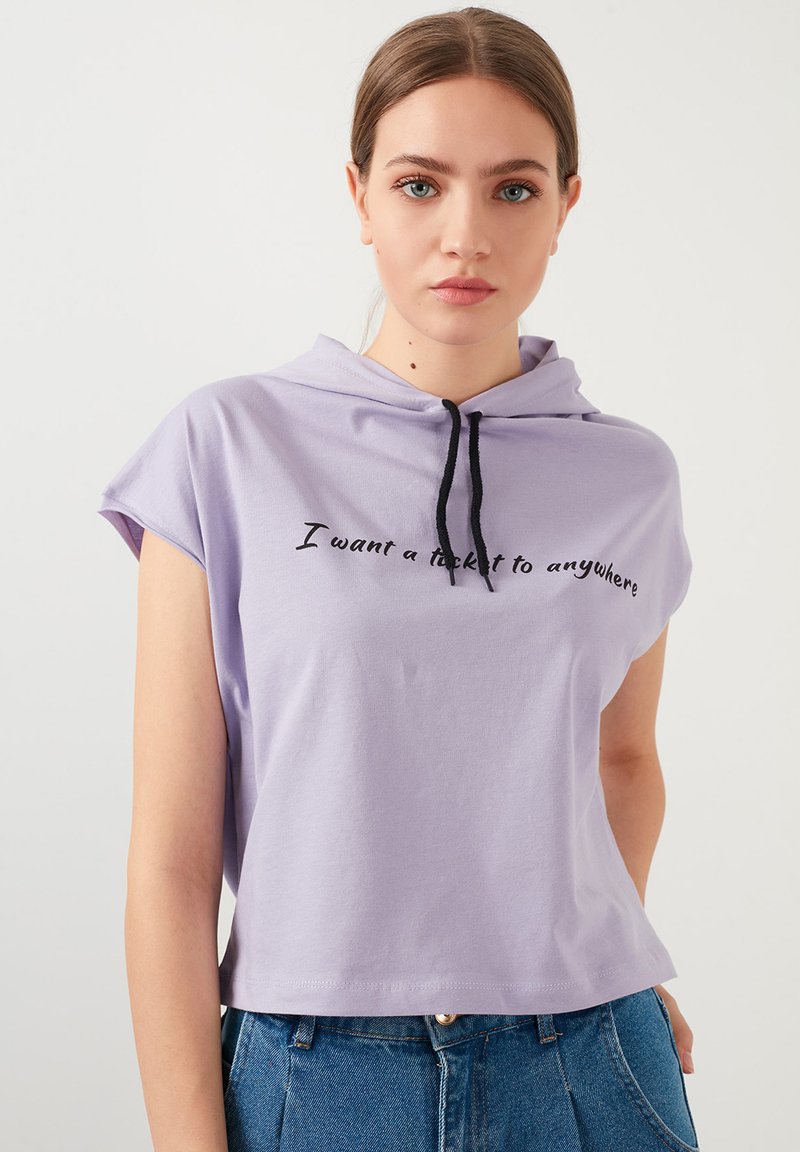 Damen Sweatshirts | LELA Kapuzenpullover lilac/flieder - WW39377 Damen Sweatshirts | LELA Kapuzenpullover lilac/flieder - WW39377