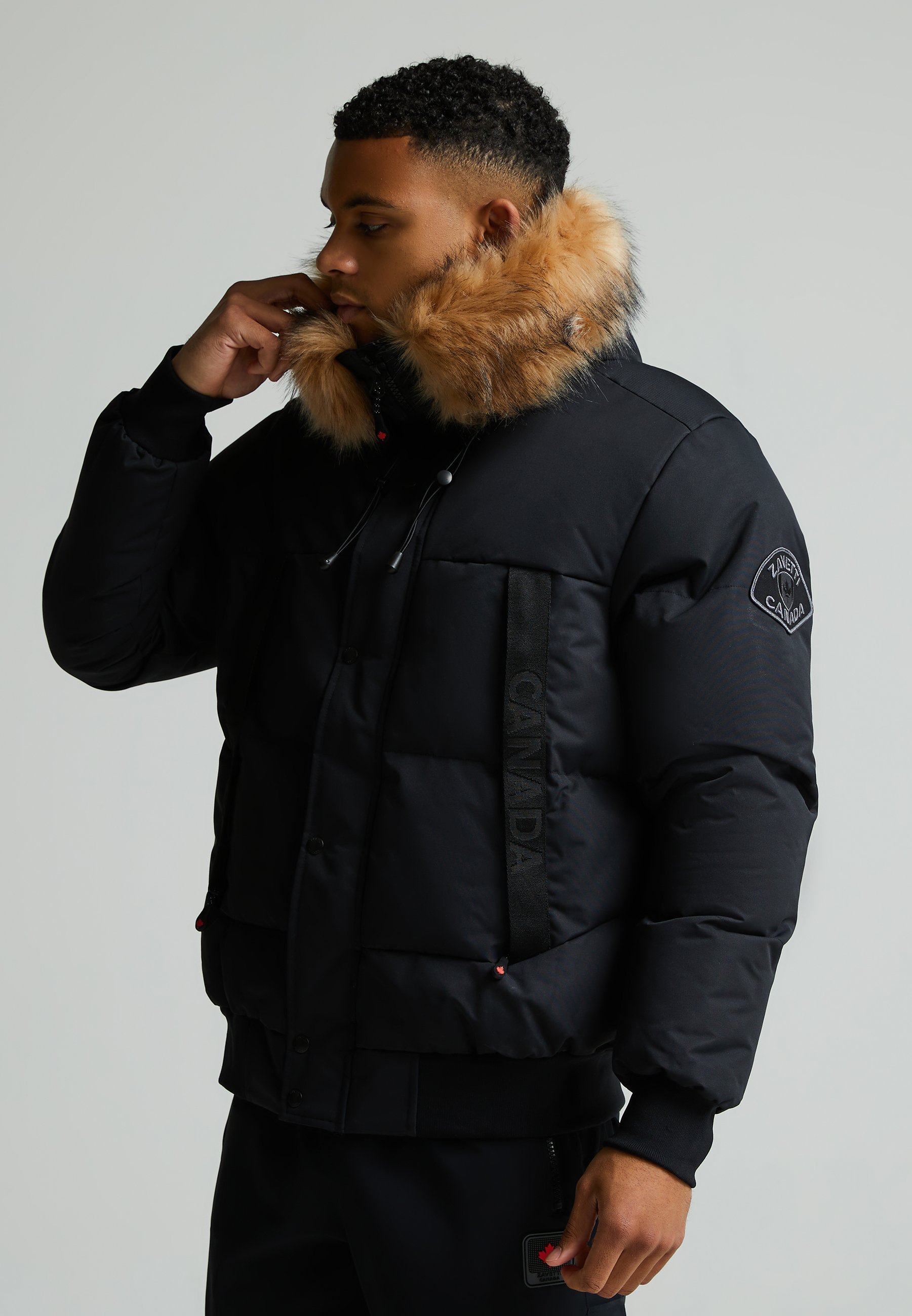Zavetti Canada ZAVETTI CANADA AYLMER BOMBER PARKA JACKET