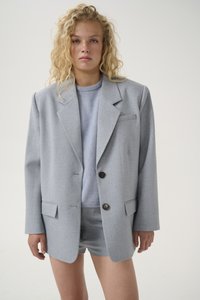 Gestuz PAULIA - Kratka jakna - greyblue melange