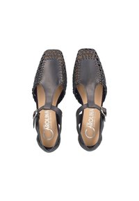 Donna Carolina Riemchenballerina - blau