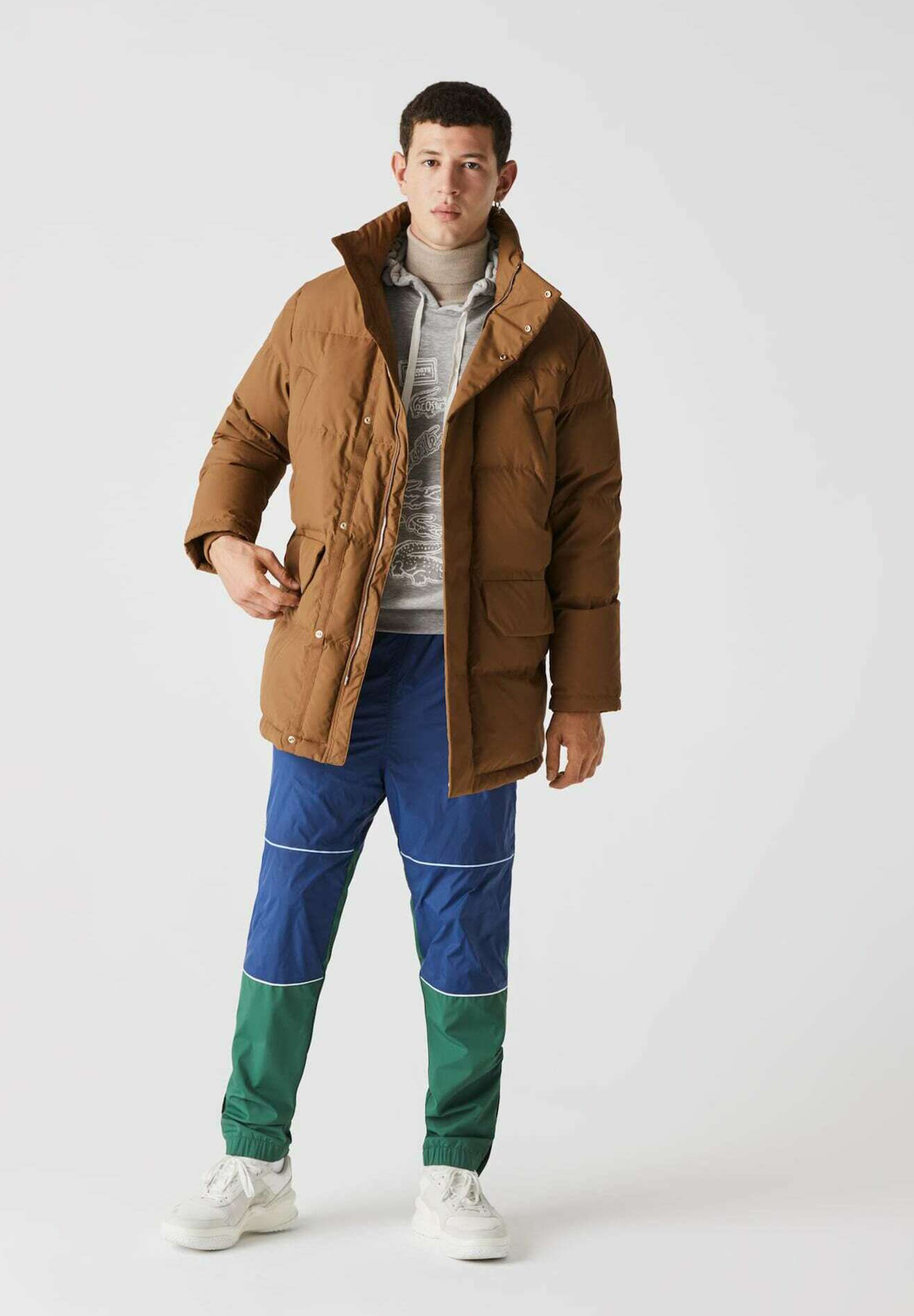 doudoune sans capuche lacoste