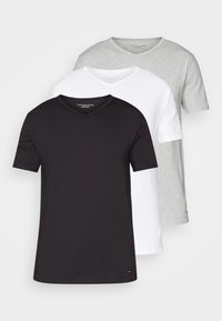Sélectionné, black/white/grey heather