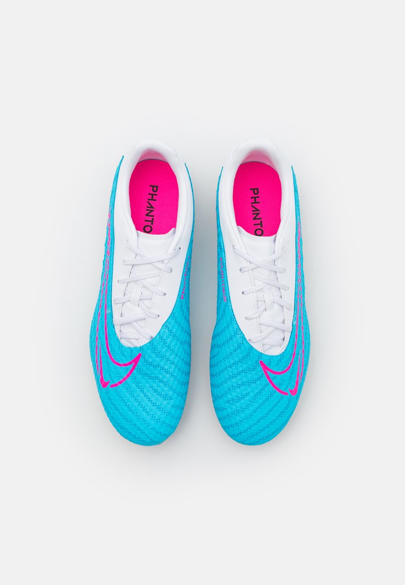 Nike Performance PHANTOM ACADEMY SG-PRO AC Botas de fútbol - baltic blast/white/laser blue/azul Zalando.es