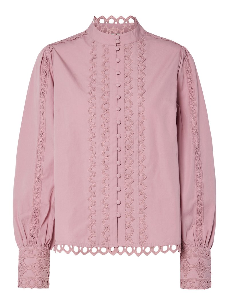 YAS Overhemdblouse paars YAS Overhemdblouse paars