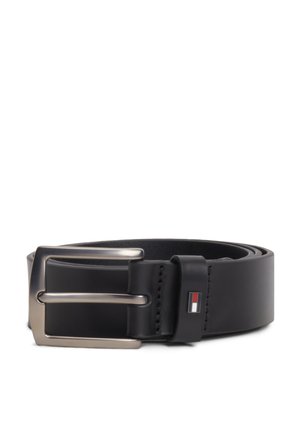 Tommy Hilfiger DENTON ENAMEL FLAG - Ζώνη - black