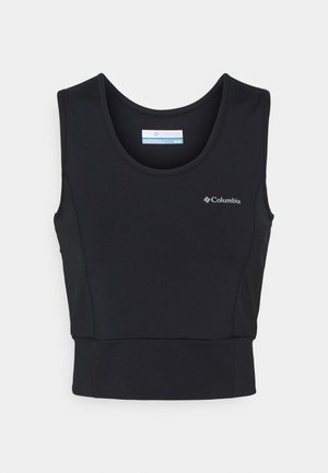 WINDGATES™ CROPPED TANK - T-Shirt sport - black