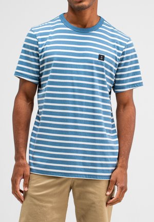 ARMY STRIPE - Print T-shirt - lagoon blue