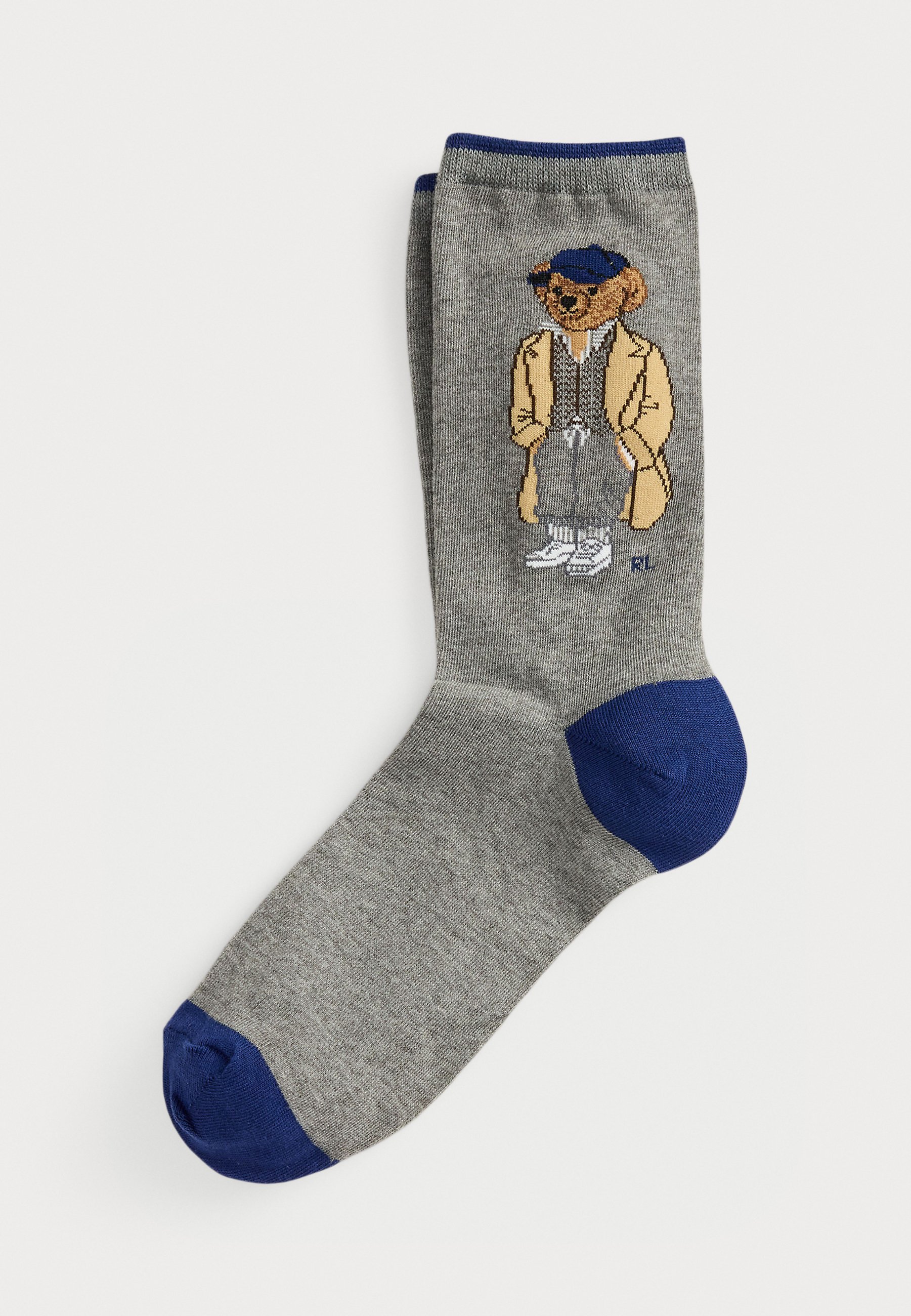 Polo Ralph Lauren POLO BEAR CREW SOCKS Strumpor grey/grå