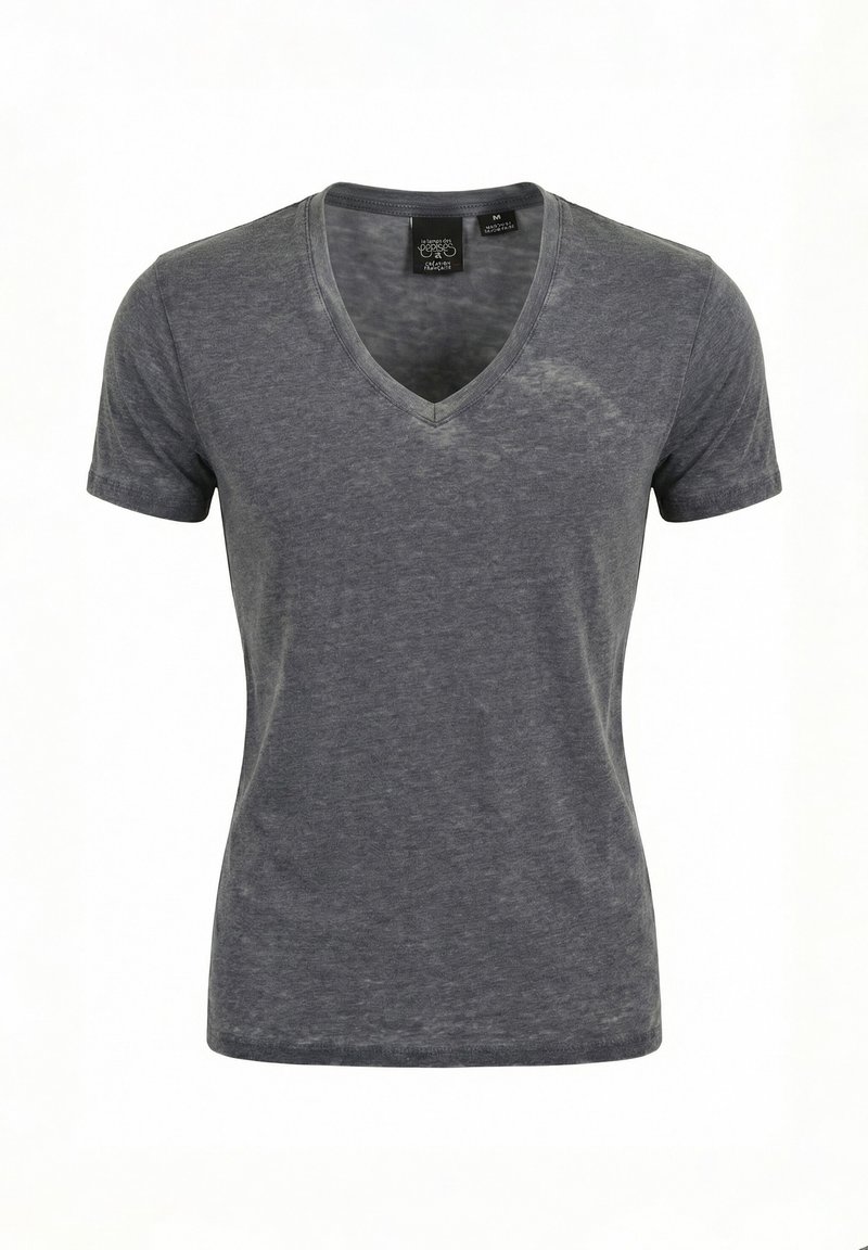 Le Temps Des Cerises HAKRU - T-shirt basic - bleu/blauw - Zalando.be